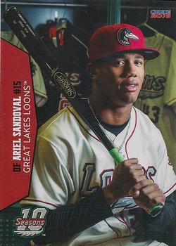 2016 Choice Great Lakes Loons #24 Ariel Sandoval Front
