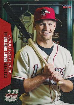 2016 Choice Great Lakes Loons #27 Brant Whiting Front