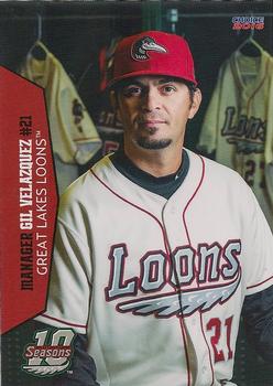 2016 Choice Great Lakes Loons #33 Gil Velazquez Front