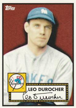 2010 Topps New York Yankees 27 World Series Championships #YC3 Leo Durocher Front