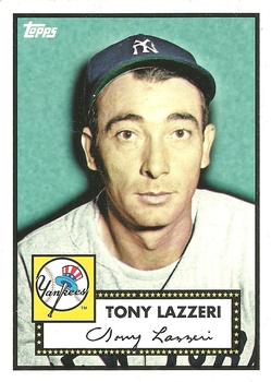 2010 Topps New York Yankees 27 World Series Championships #YC5 Tony Lazzeri Front