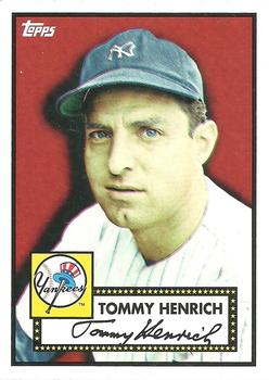 2010 Topps New York Yankees 27 World Series Championships #YC7 Tommy Henrich Front