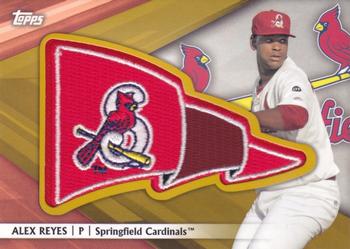 2016 Topps Pro Debut - Pennant Patches Gold #PP-ARE Alex Reyes Front