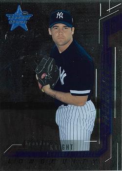 2001 Leaf Rookies & Stars - Longevity #278 Brandon Knight  Front
