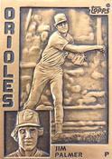 1984 Topps Gallery of Immortals Bronze #8 Jim Palmer Front