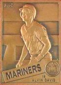 1985 Topps Gallery of Champions Bronze #145 Alvin Davis Front