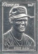 1990 Topps Gallery of Champions Aluminum #655 Gregg Olson Front
