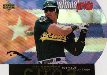 1998 Upper Deck - National Pride #NP4 Jose Canseco Front