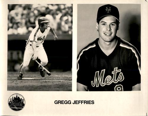 1989 New York Mets Photos #NNO Gregg Jeffries Front