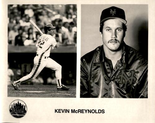 1989 New York Mets Photos #NNO Kevin McReynolds Front