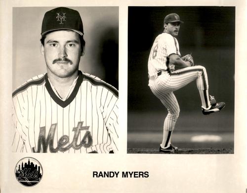 1989 New York Mets Photos #NNO Randy Myers Front