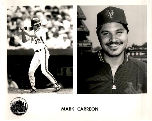 1989 New York Mets Photos #NNO Mark Carreon Front