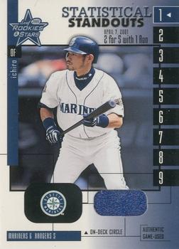2001 Leaf Rookies & Stars - Statistical Standouts #SS-1 Ichiro Suzuki  Front