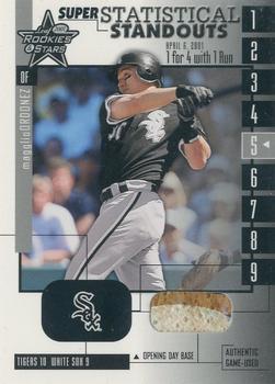 2001 Leaf Rookies & Stars - Statistical Standouts Super #SS23 Magglio Ordonez  Front