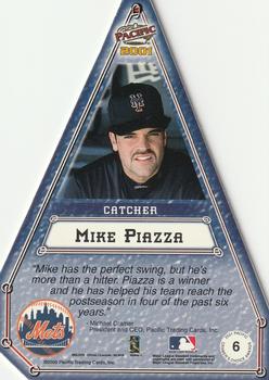 2001 Pacific - Cramer's Choice Styrene #6 Mike Piazza  Back