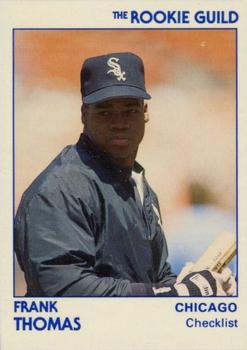 1991 Star The Rookie Guild #34 Frank Thomas Front