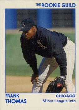1991 Star The Rookie Guild #36 Frank Thomas Front