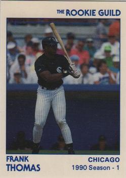 1991 Star The Rookie Guild #37 Frank Thomas Front
