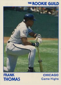 1991 Star The Rookie Guild #42 Frank Thomas Front