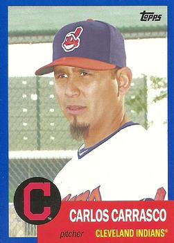 2016 Topps Archives - Blue Border #2 Carlos Carrasco Front
