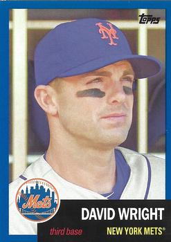 2016 Topps Archives - Blue Border #43 David Wright Front