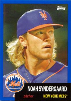 2016 Topps Archives - Blue Border #87 Noah Syndergaard Front