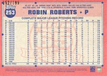 2016 Topps Archives - Blue Border #253 Robin Roberts Back