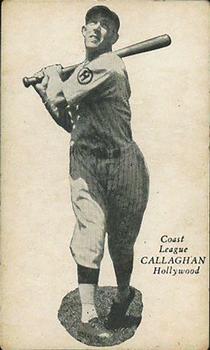 1932 Zee-Nut Pacific Coast League #NNO Martin Callaghan Front