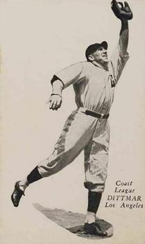 1932 Zee-Nut Pacific Coast League #NNO Carl Dittmar Front