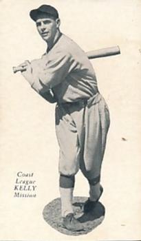 1932 Zee-Nut Pacific Coast League #NNO Ernest Kelly Front