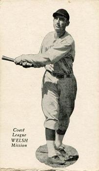 1932 Zee-Nut Pacific Coast League #NNO Jim Welsh Front