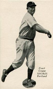 1932 Zee-Nut Pacific Coast League #NNO William Shores Front
