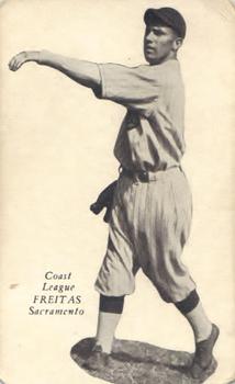 1932 Zee-Nut Pacific Coast League #NNO Tony Freitas Front