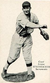 1932 Zee-Nut Pacific Coast League #NNO Henry Steinbacher Front