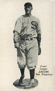 1932 Zee-Nut Pacific Coast League #NNO Elmer Jacobs Front