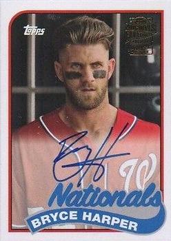 2016 Topps Archives - Fan Favorite Autographs #FFA-BH Bryce Harper Front