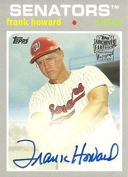 2016 Topps Archives - Fan Favorite Autographs #FFA-FH Frank Howard Front