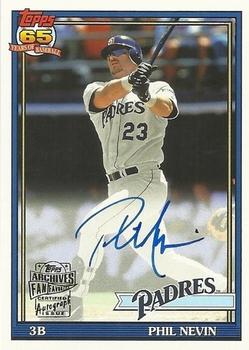 2016 Topps Archives - Fan Favorite Autographs #FFA-PN Phil Nevin Front