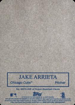2016 Topps Archives - 1969 Topps Super #69TS-JAR Jake Arrieta Back