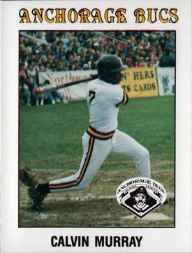 1991 Anchorage Bucs #4 Calvin Murray Front