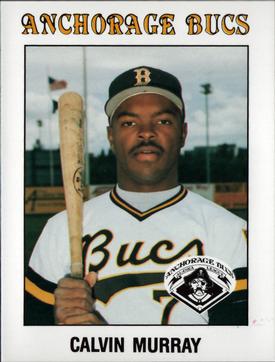 1991 Anchorage Bucs #16 Calvin Murray Front
