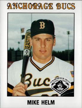 1991 Anchorage Bucs #20 Mike Helm Front