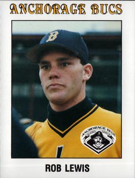 1991 Anchorage Bucs #31 Rob Lewis Front