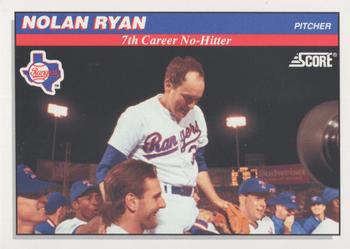 1991 Score Nolan Ryan Life And Times #4 Nolan Ryan Front