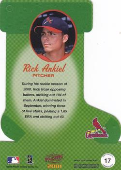 2001 Pacific - Ornaments #17 Rick Ankiel  Back