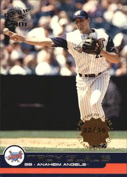 2001 Pacific - Premiere Date #6 Troy Glaus  Front