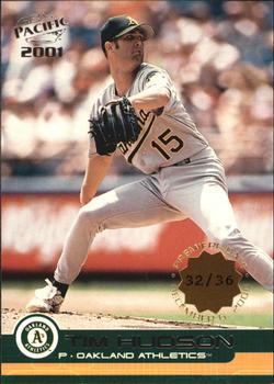2001 Pacific - Premiere Date #308 Tim Hudson  Front