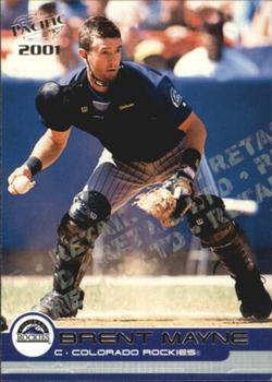 2001 Pacific - Retail LTD #142 Brent Mayne  Front