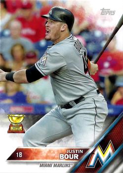 2016 Topps Miami Marlins #MM-3 Justin Bour Front