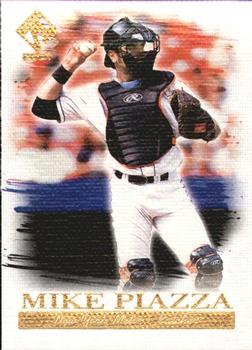 2001 Pacific Private Stock - Artist's Canvas #12 Mike Piazza  Front